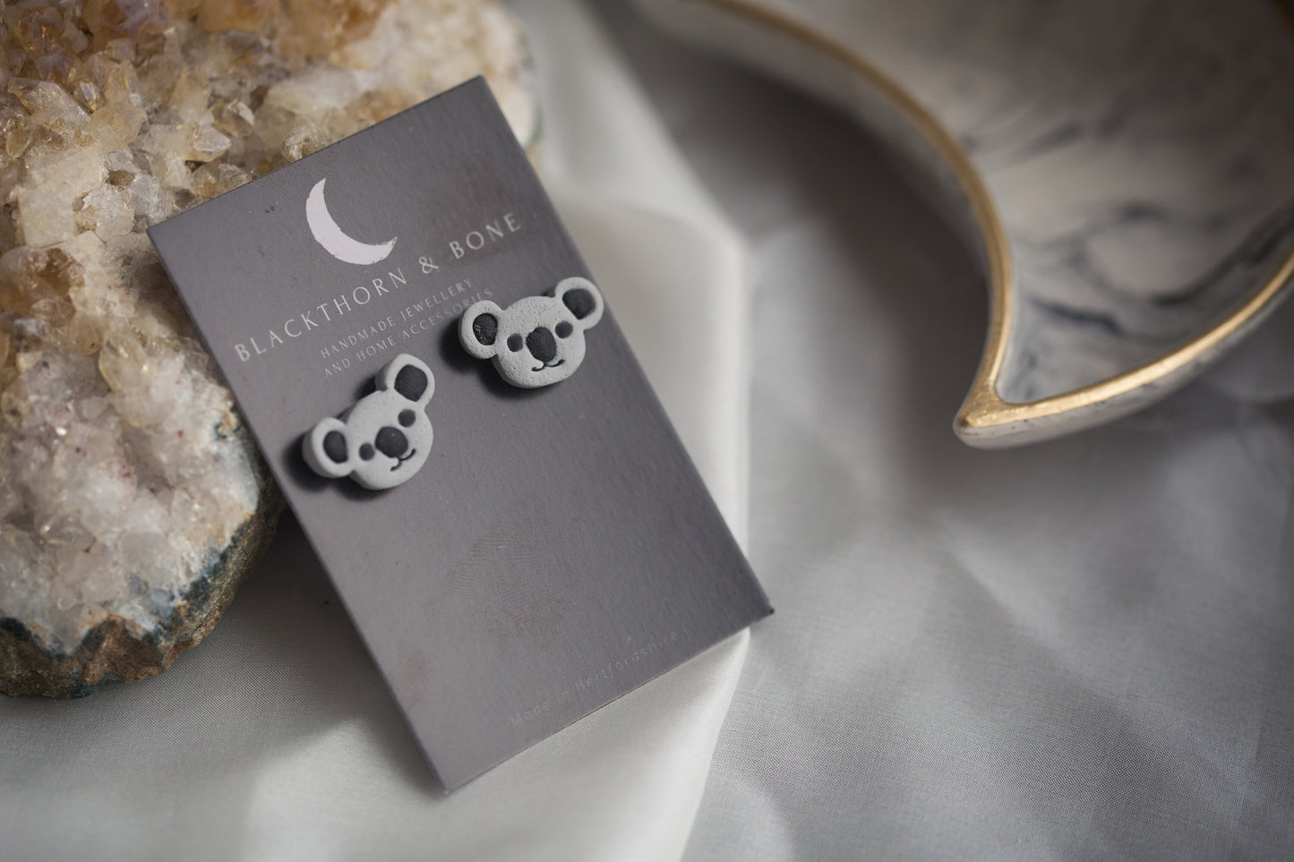 Mini Koala Stud Earring