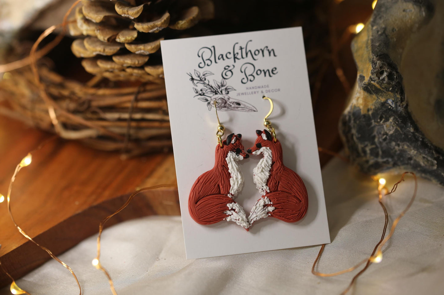 Red Fox Earrings