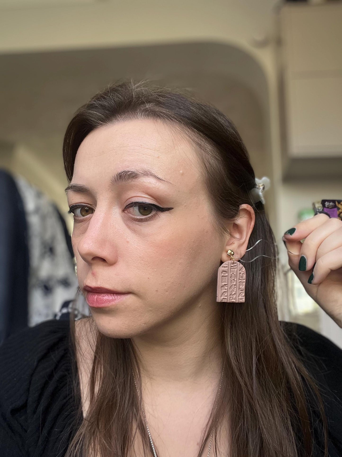 Hieroglyphic Earrings