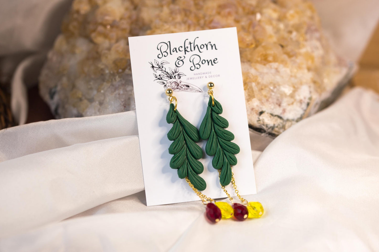 Statement Christmas Earrings