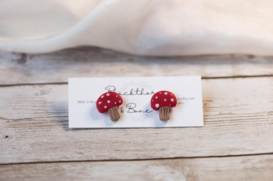 Toadstool Stud Earrings