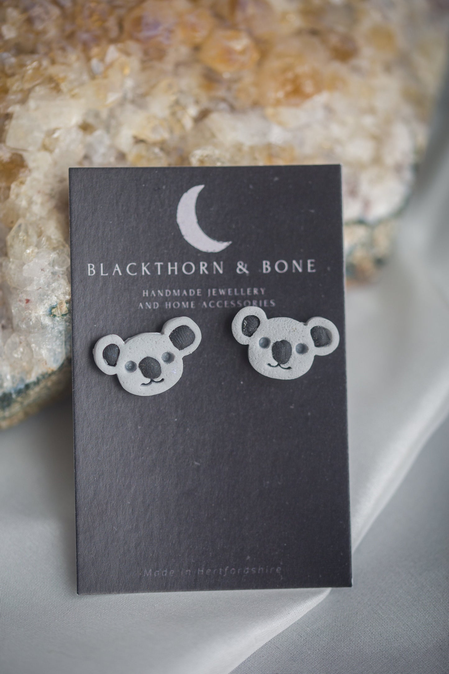 Mini Koala Stud Earring