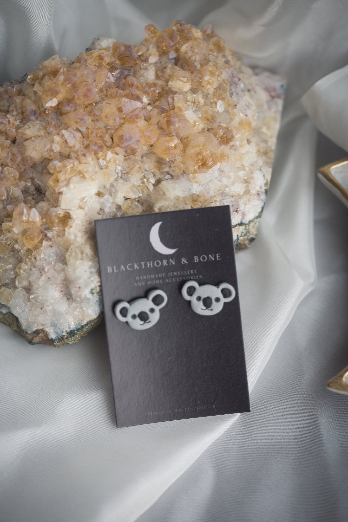 Mini Koala Stud Earring