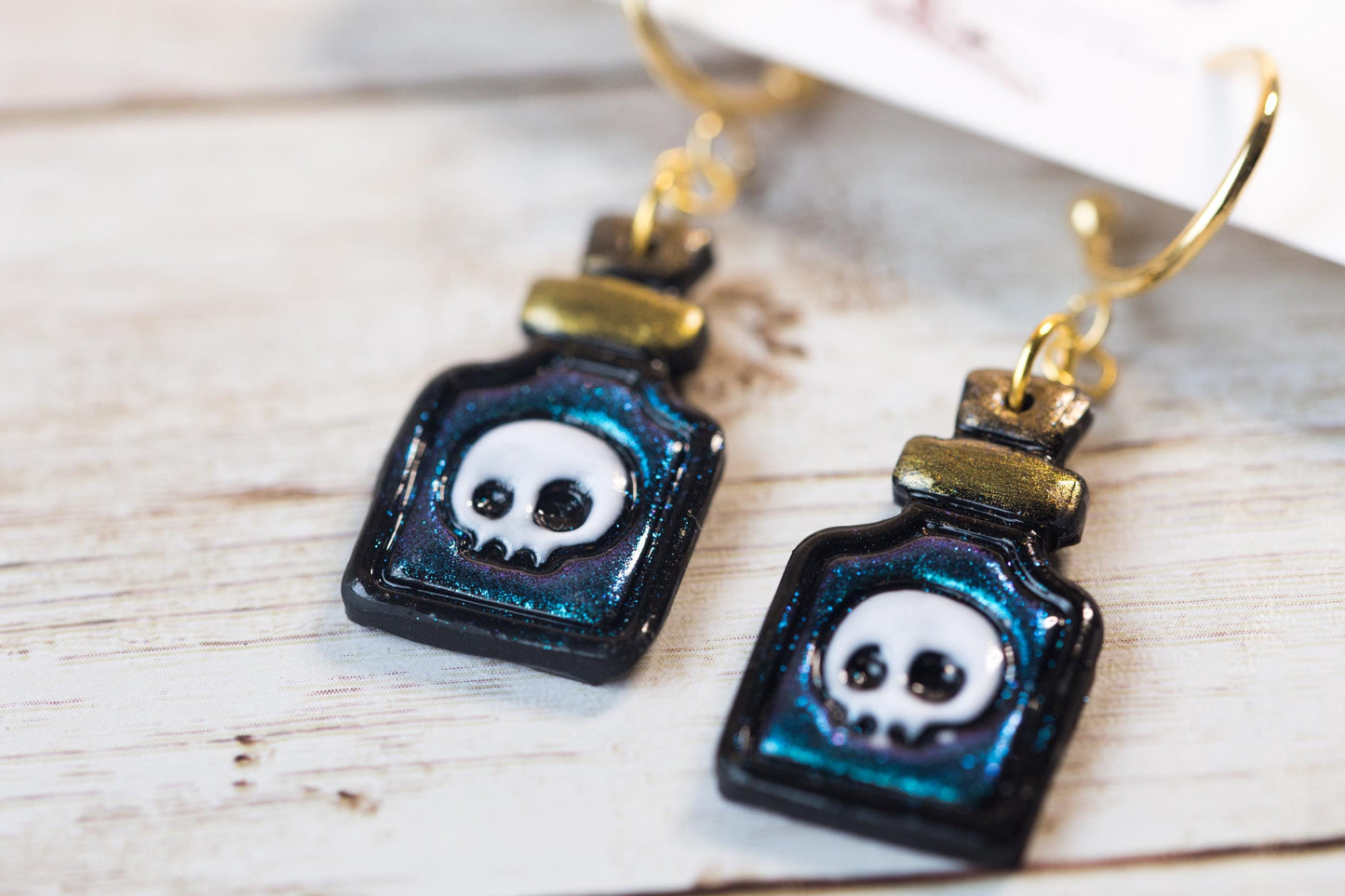 Poison Bottle Earrings