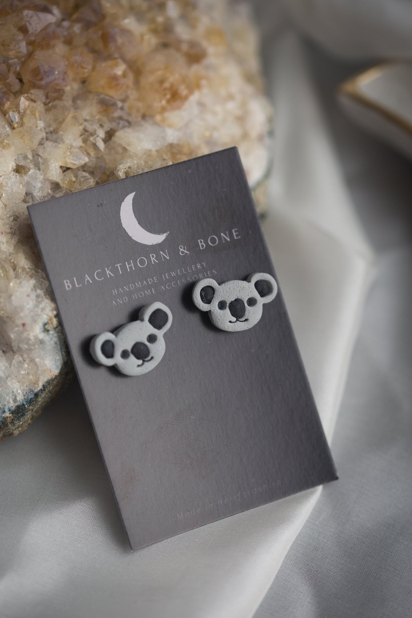 Mini Koala Stud Earring
