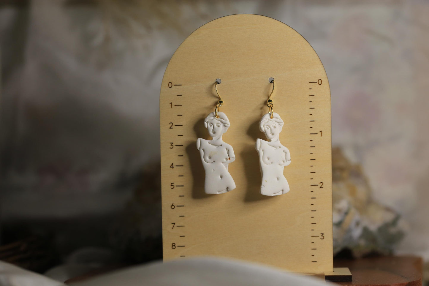 Venus Statue Earrings