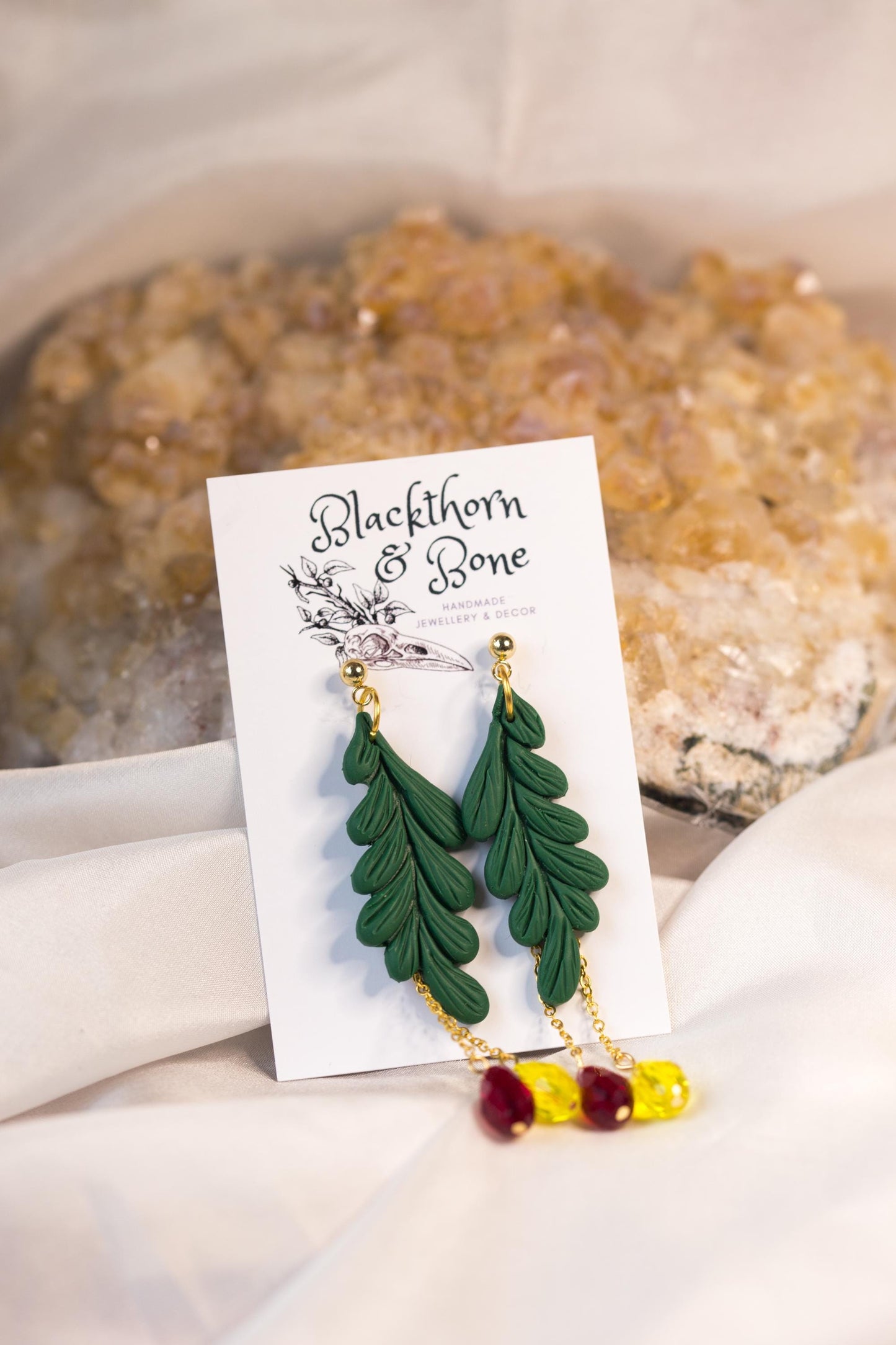 Statement Christmas Earrings