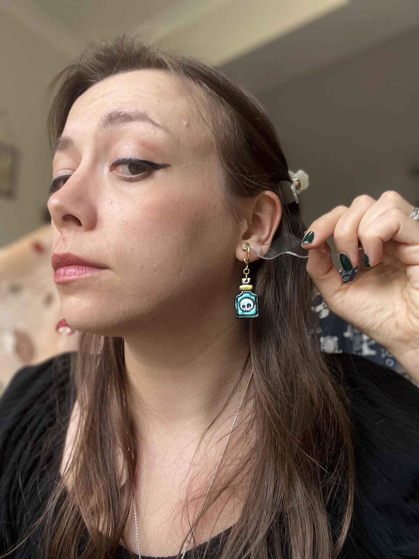Poison Bottle Earrings