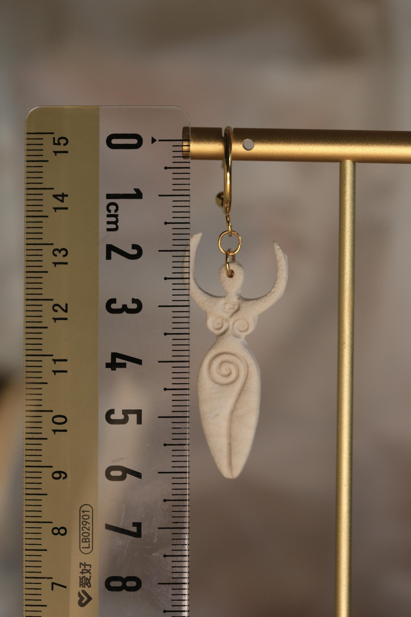Fertility Goddess Statement Earrings