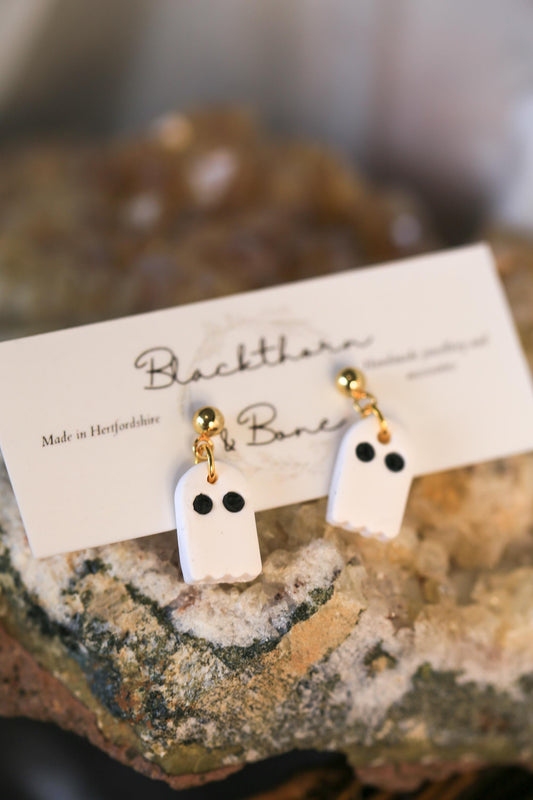 Small Ghost Earrings