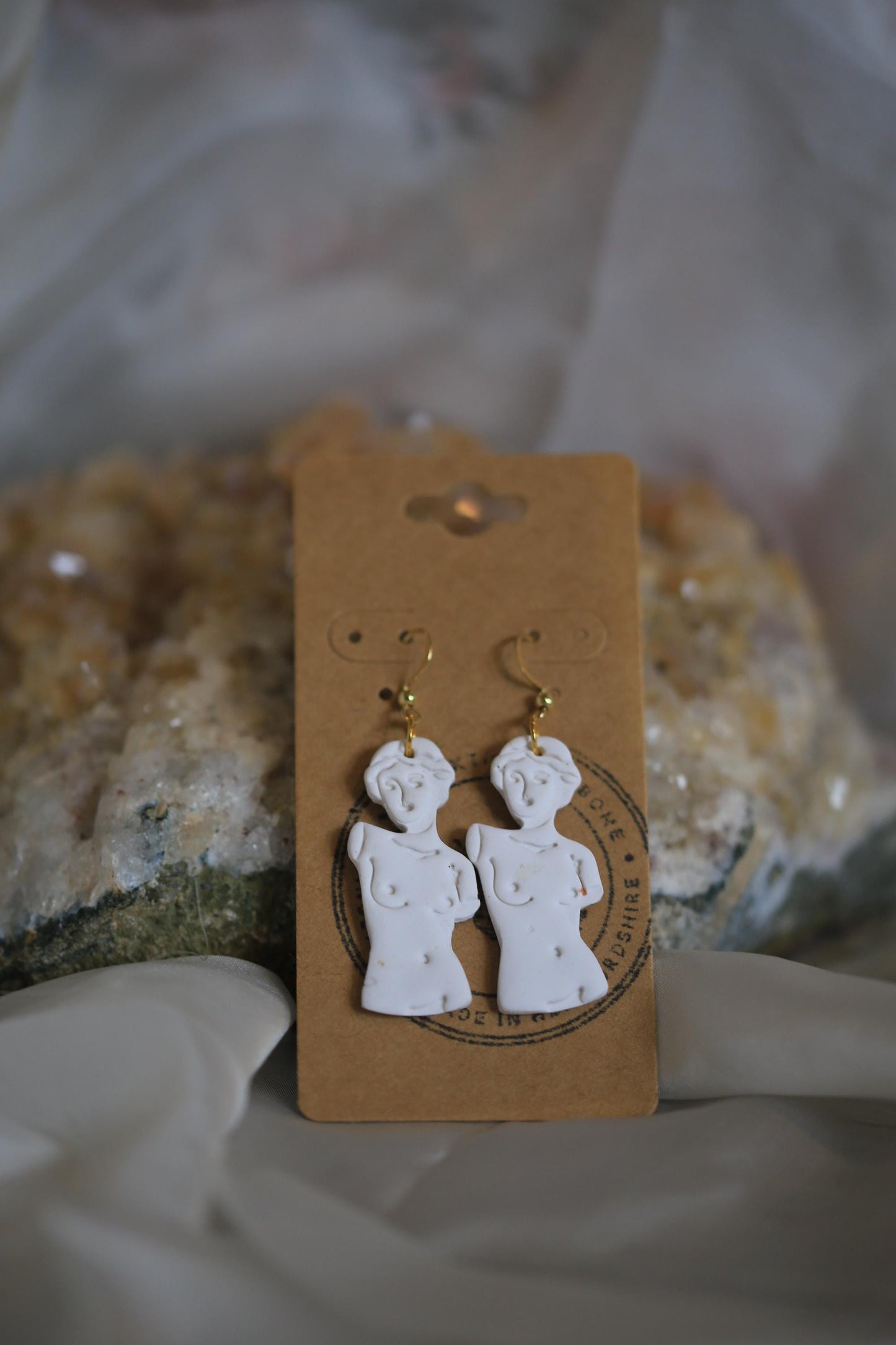 Venus Statue Earrings
