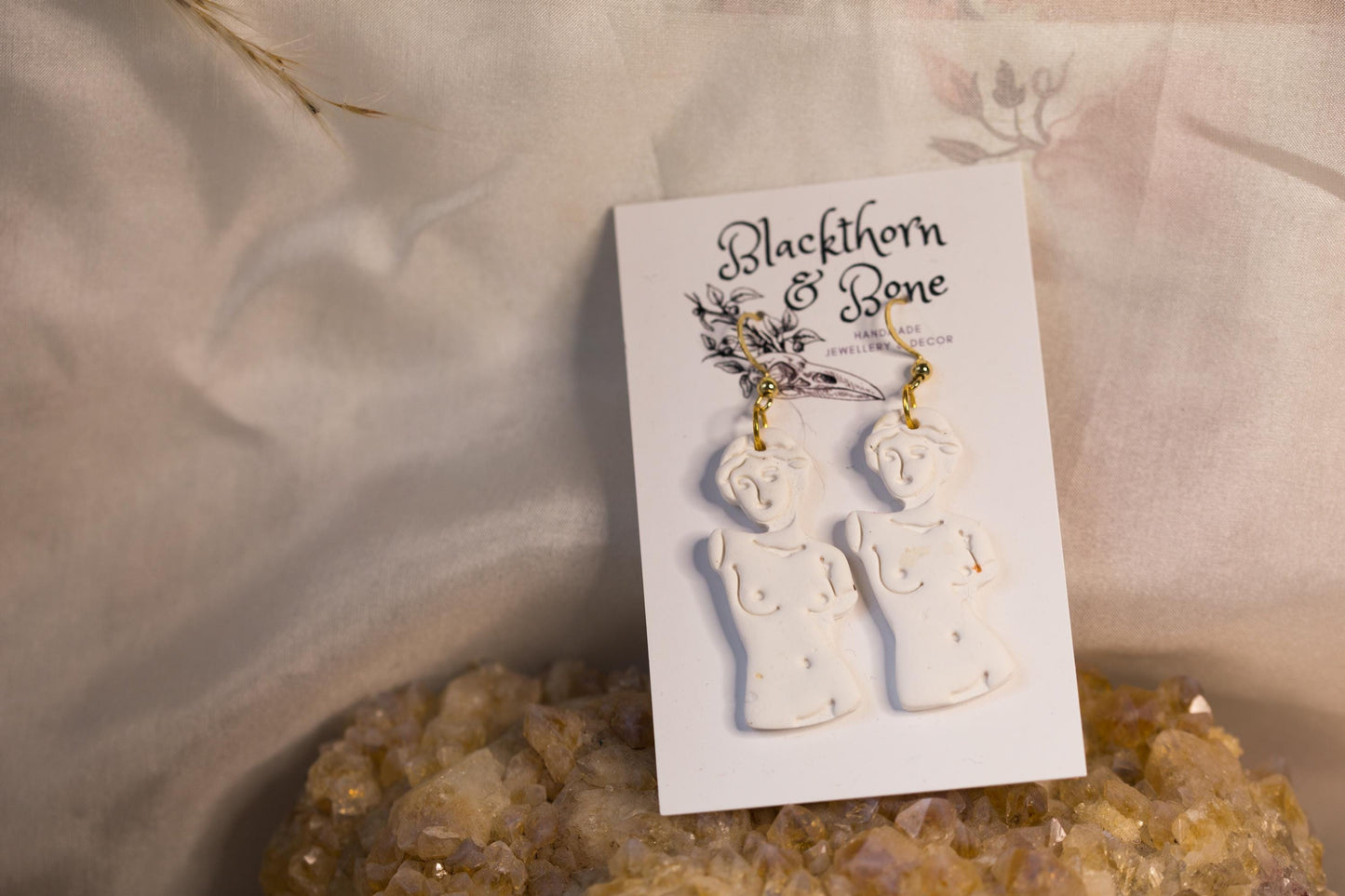 Venus Statue Earrings