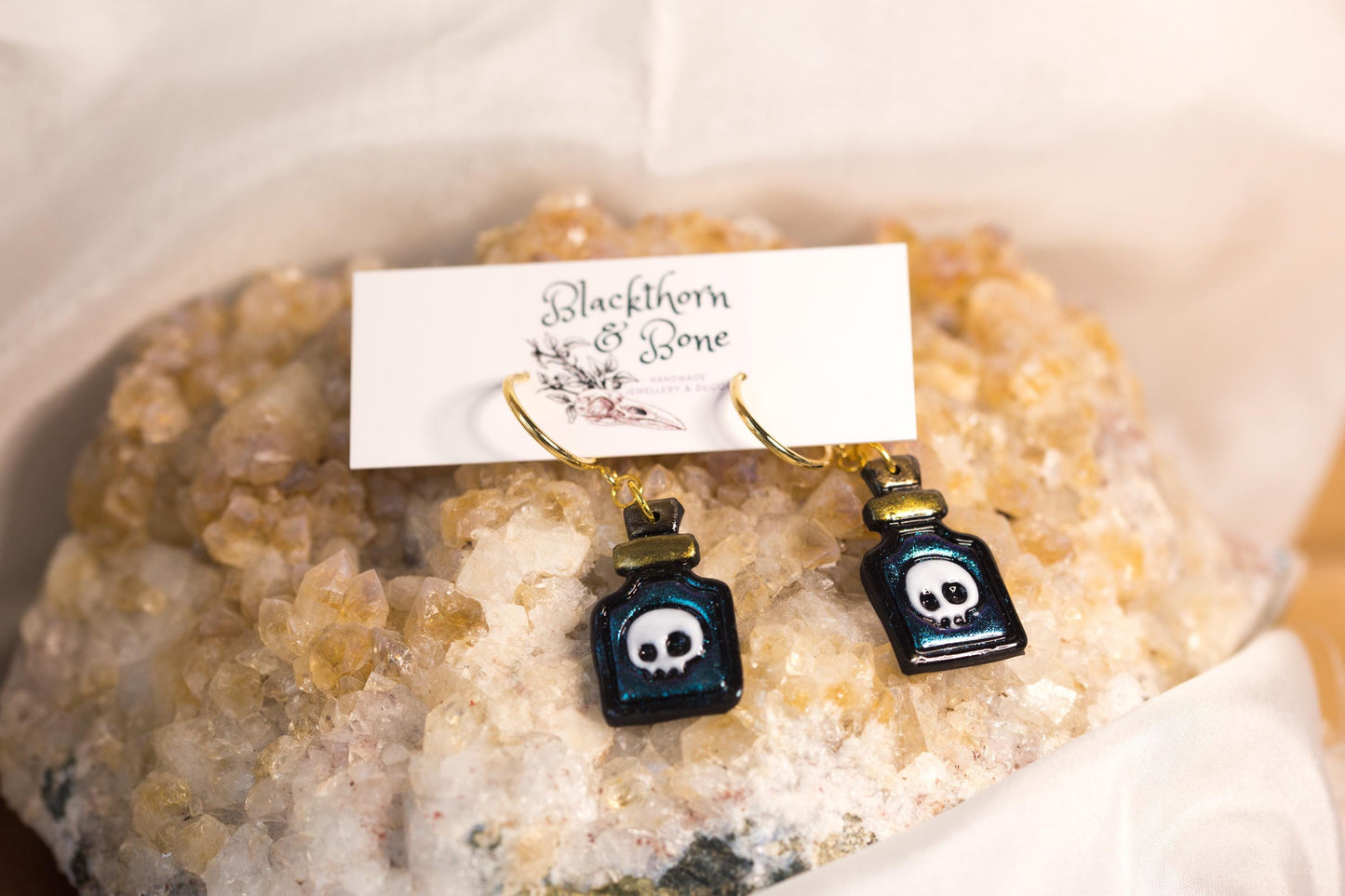 Poison Bottle Earrings