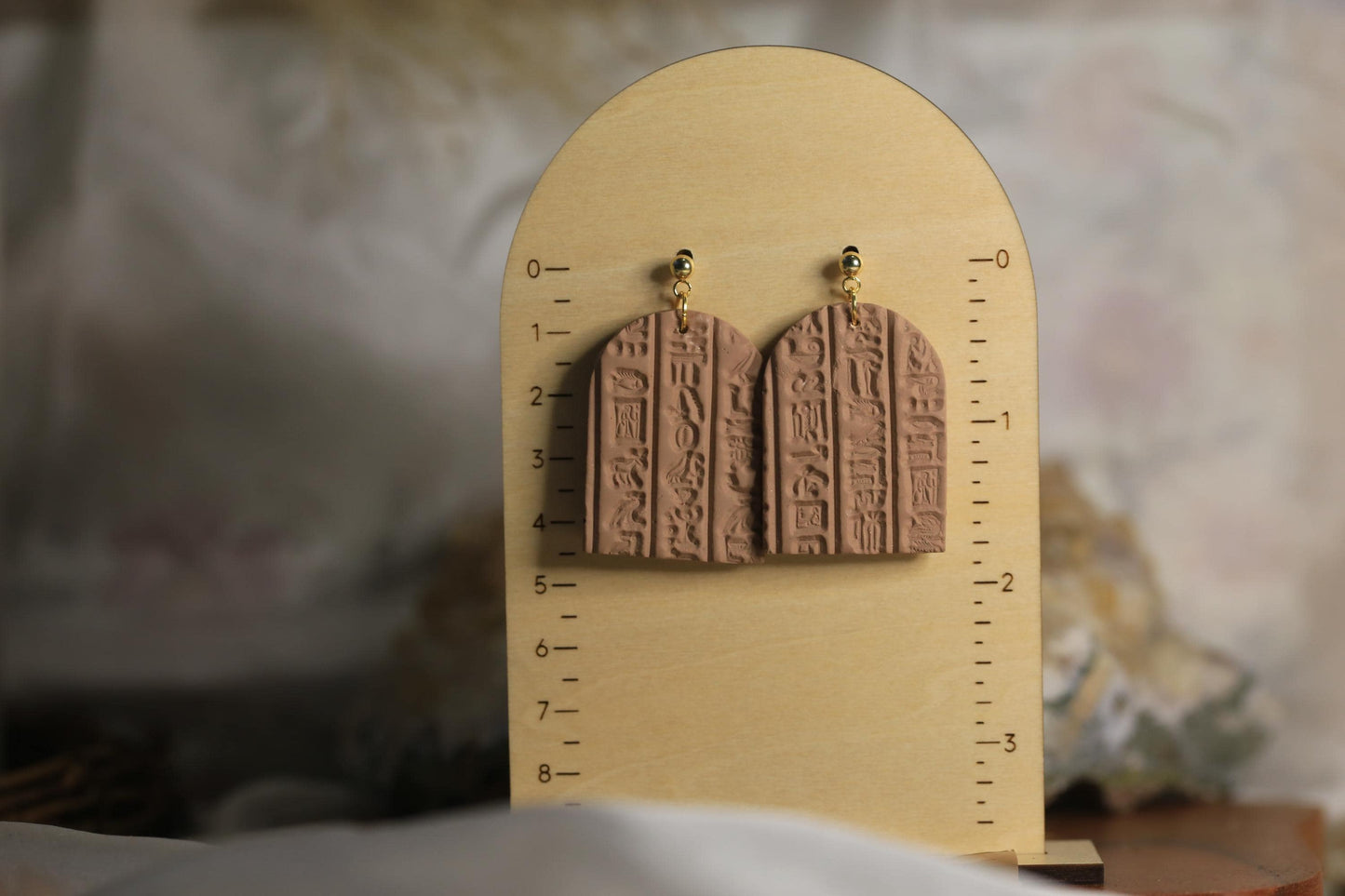 Hieroglyphic Earrings