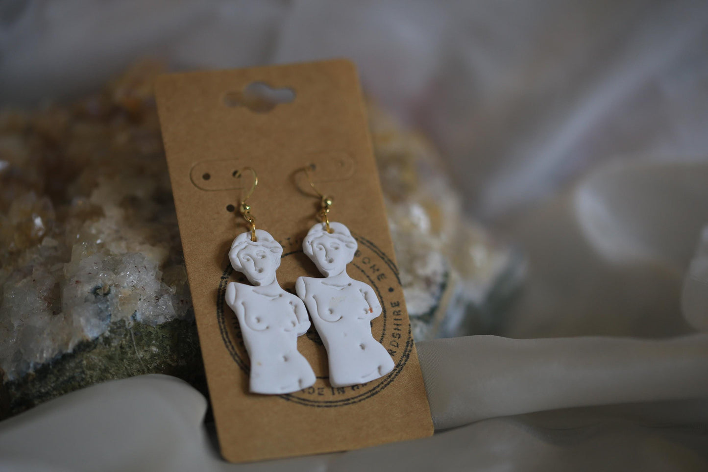 Venus Statue Earrings