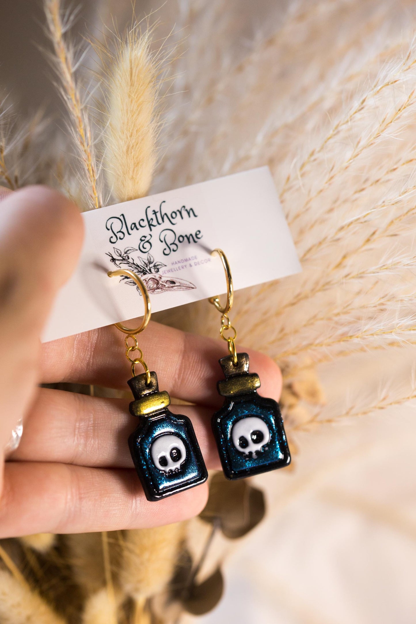 Poison Bottle Earrings
