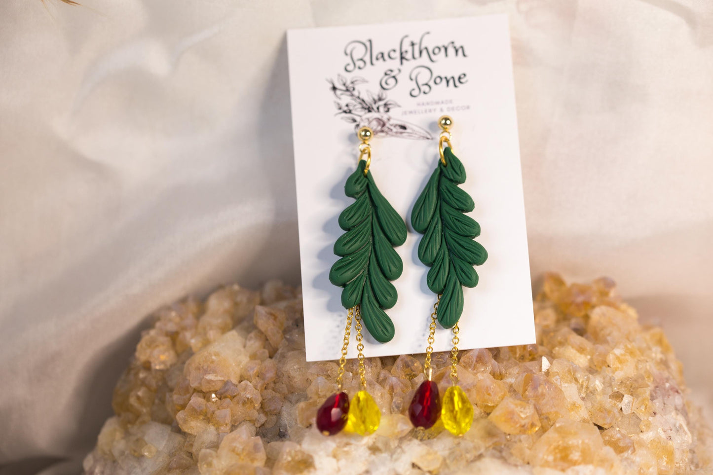 Statement Christmas Earrings