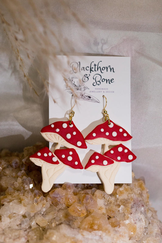 Fly Agaric Earrings