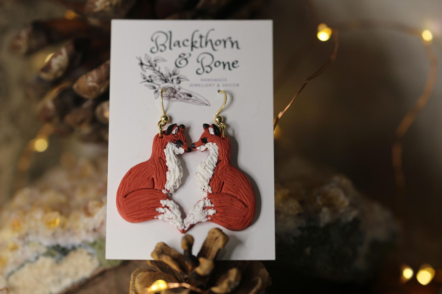 Red Fox Earrings