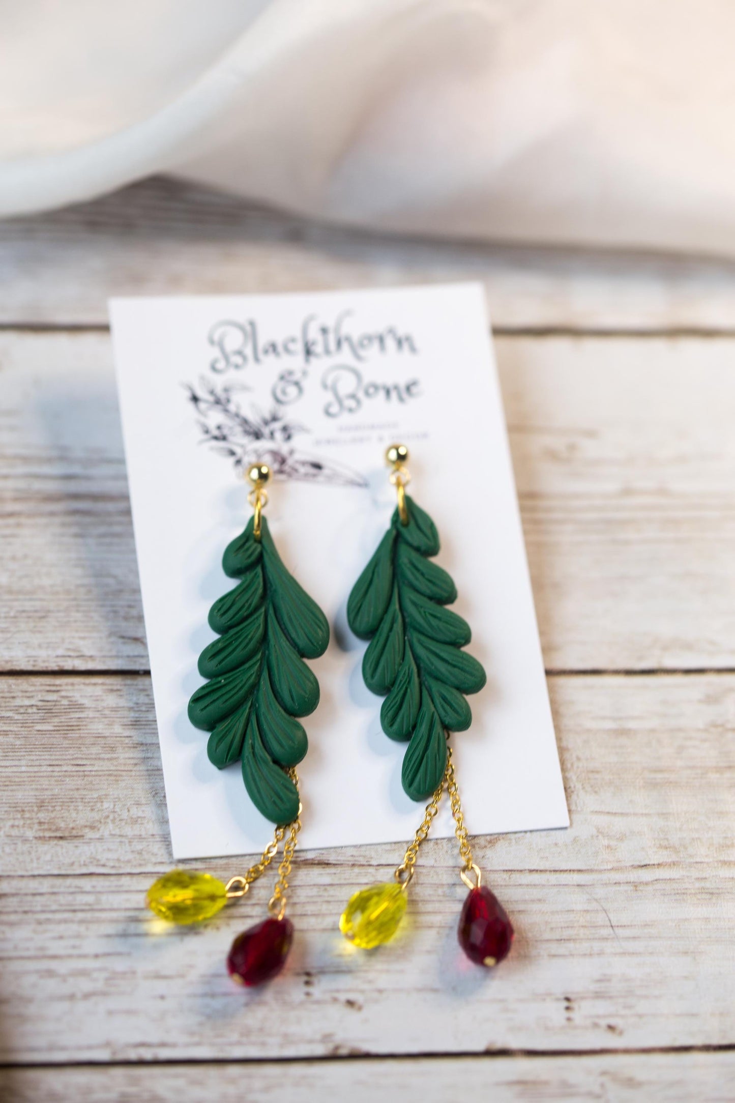 Statement Christmas Earrings