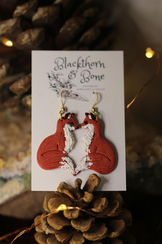 Red Fox Earrings