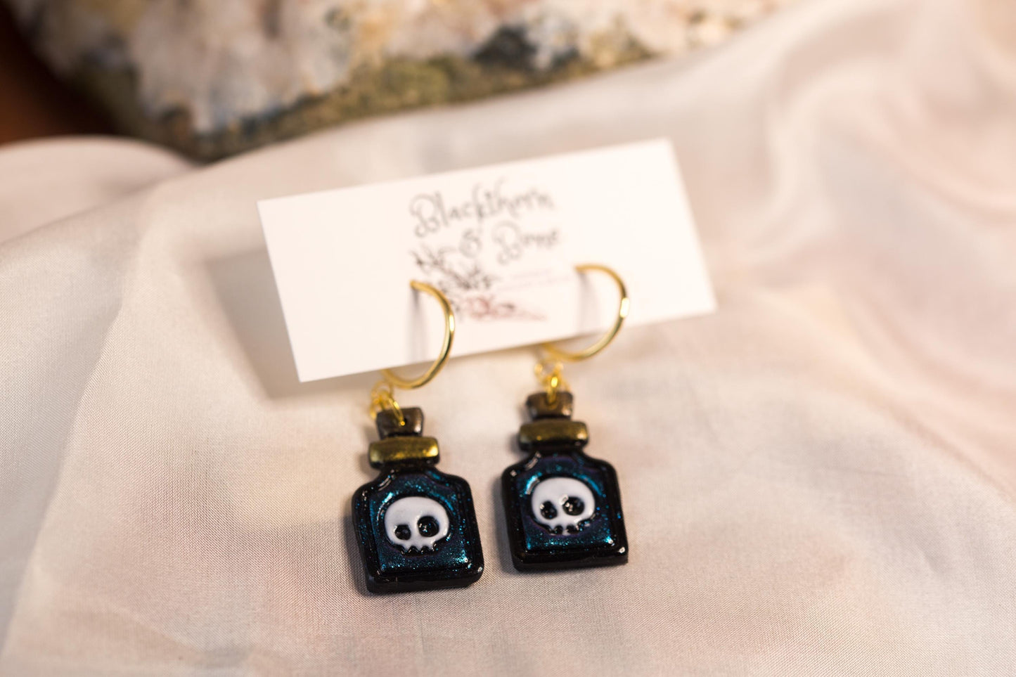 Poison Bottle Earrings