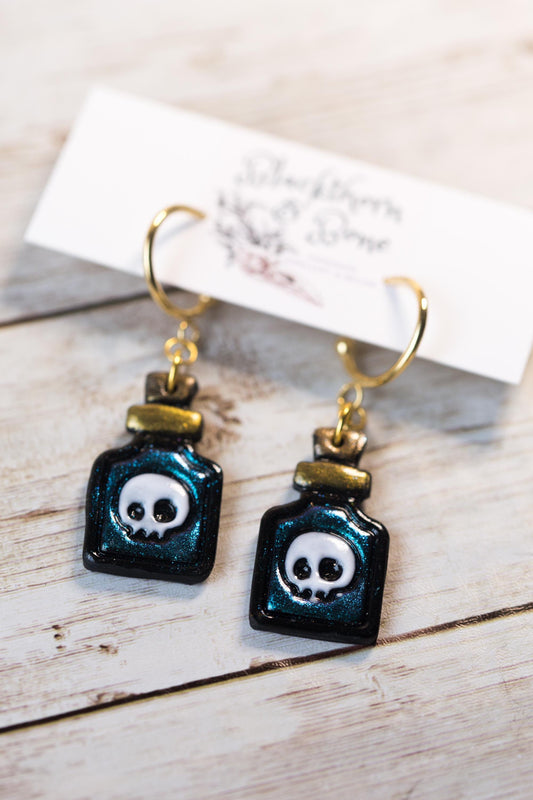 Poison Bottle Earrings